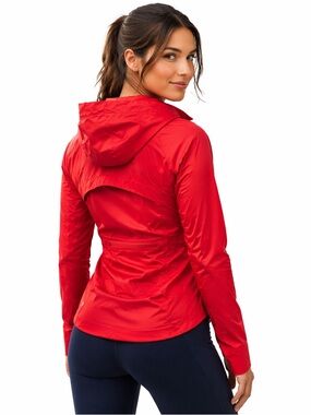 Lululemon Goal Smasher zip Jacket
Red size 6 hooded reflective quick dry